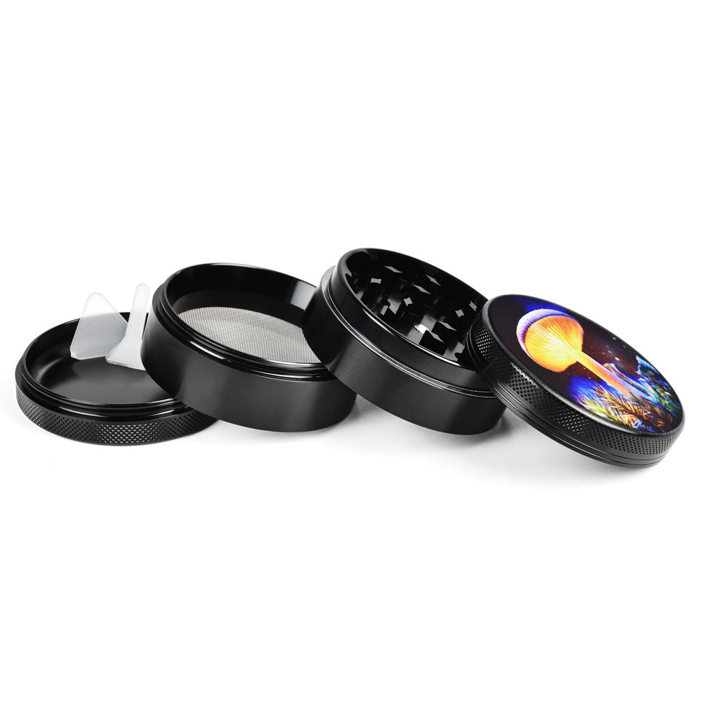 Pulsar Artist Series Grinder | Mystical Mushroom - Discreet Smoker