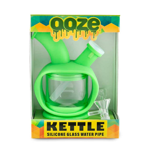Ooze Kettle Silicone Bubbler - Discreet Smoker