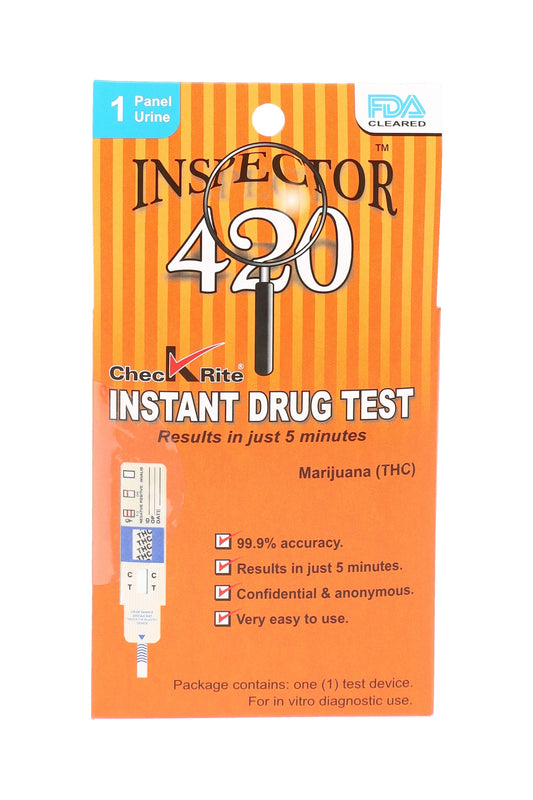 Inspector 420 1-Panel Urine Drug Test – THC - Discreet Smoker