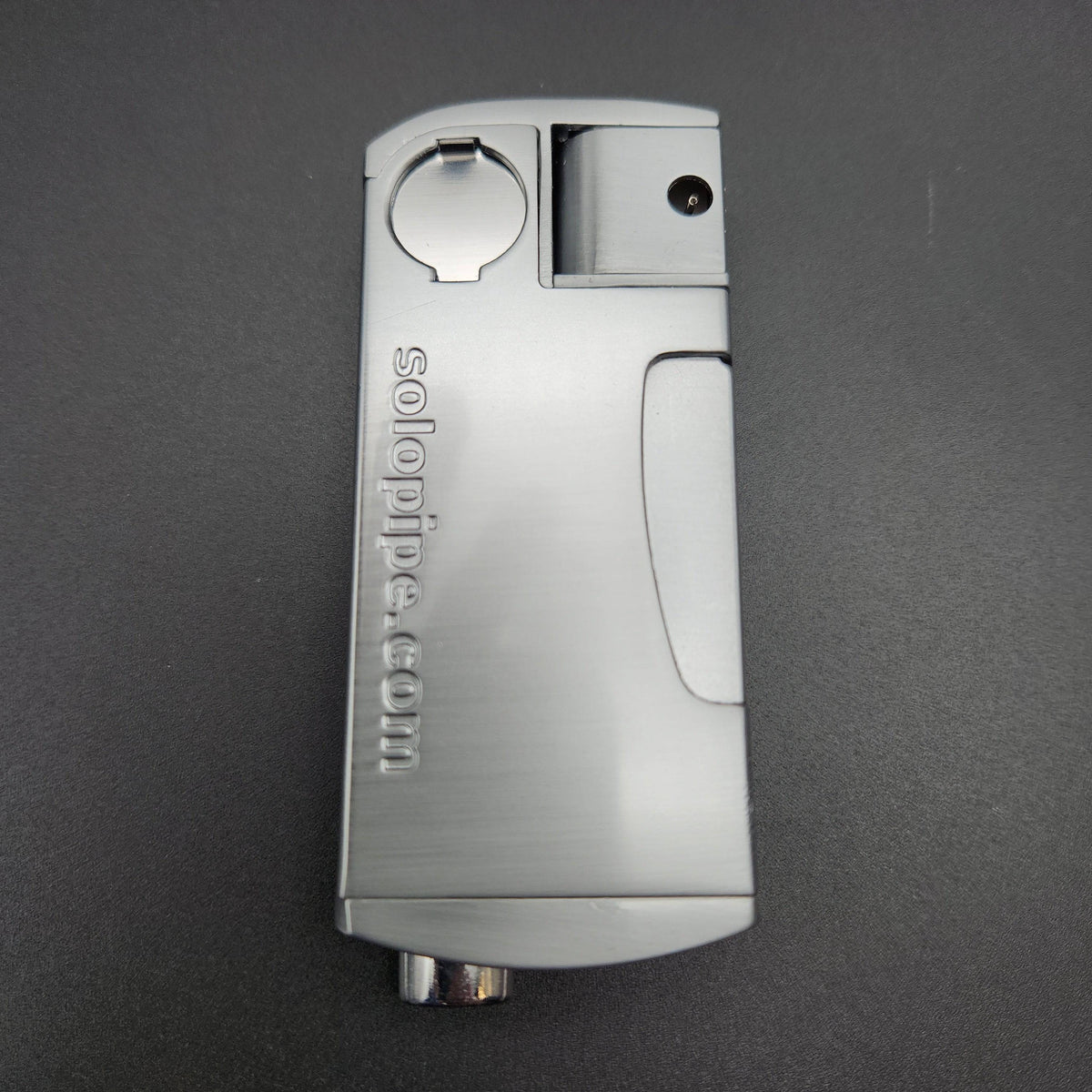 Solo Pipe - Self Lighting Metal Hand Pipe - Discreet Smoker