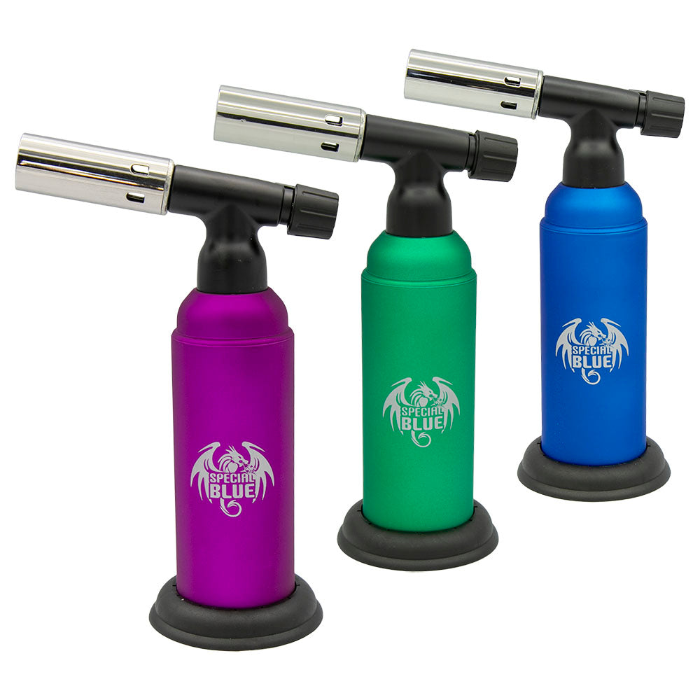 Special Blue Monster Pro 2 Torch Lighter | 8" - Discreet Smoker