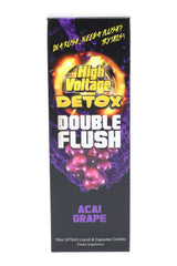 High Voltage Double Flush Detox – 16 oz Drink + Capsules – Choose Flavor