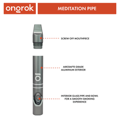 Ongrok Meditation Pipe - Discreet Smoker