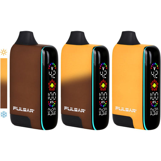 Pulsar 510 DL 5.0 Precision Voltage Control LCD Screen Vape Bar | Thermo Series | 1000mAh - Discreet Smoker