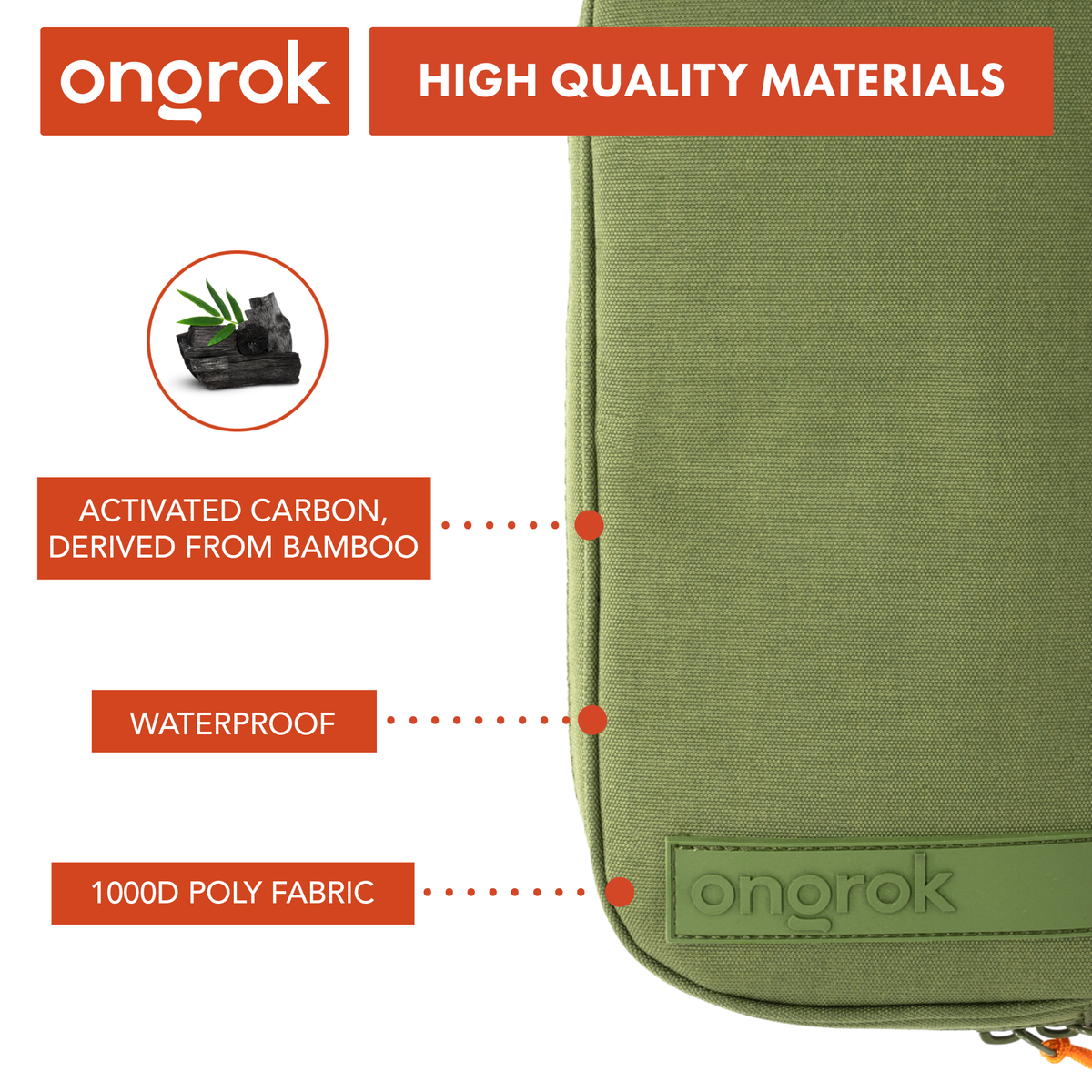 Ongrok Carbon-lined Wallets with Combination Lock V 2.0 | 3" Sizes (Small, Medium, Large) - Discreet Smoker