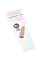 GRAV Short Kings Quartz Tip Cones – 70 mm – 6/Pack – 16-Count Display - Discreet Smoker