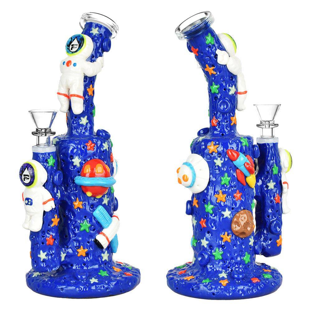 Pulsar Spaceman Water Pipe - 9.5"/14mm F - Discreet Smoker