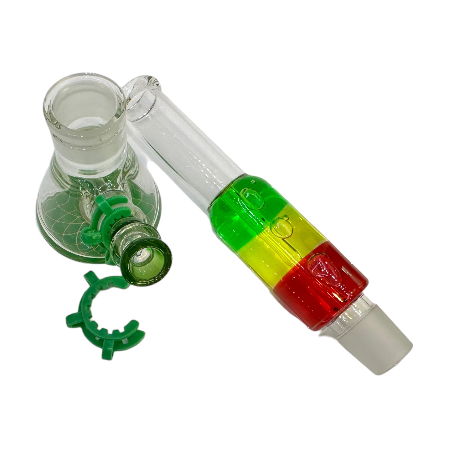 Rasta Glycerin Coil Beaker - Discreet Smoker