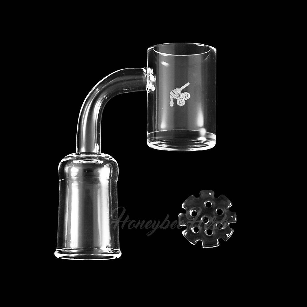 HONEY DISC QUARTZ BANGER - 90° DEGREE | YL - Discreet Smoker
