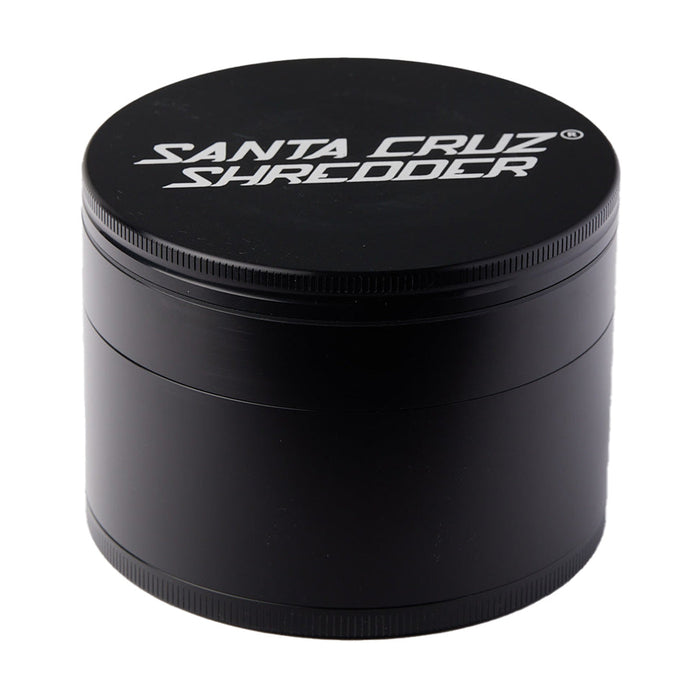 Santa Cruz Shredder Large 4-Piece Grinder, Black