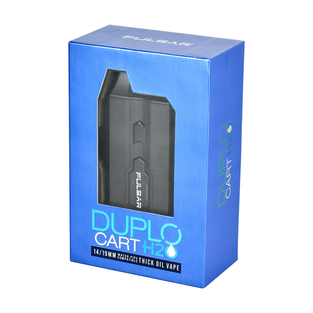 Pulsar DuploCart H2O Thick Oil Vaporizer w/ Water Pipe Adapter - Discreet Smoker