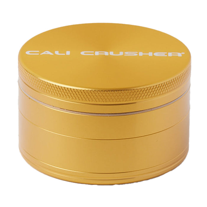 Cali Crusher Cali O.G. Grinder 4-Piece Grinder, 2.5" Yellow