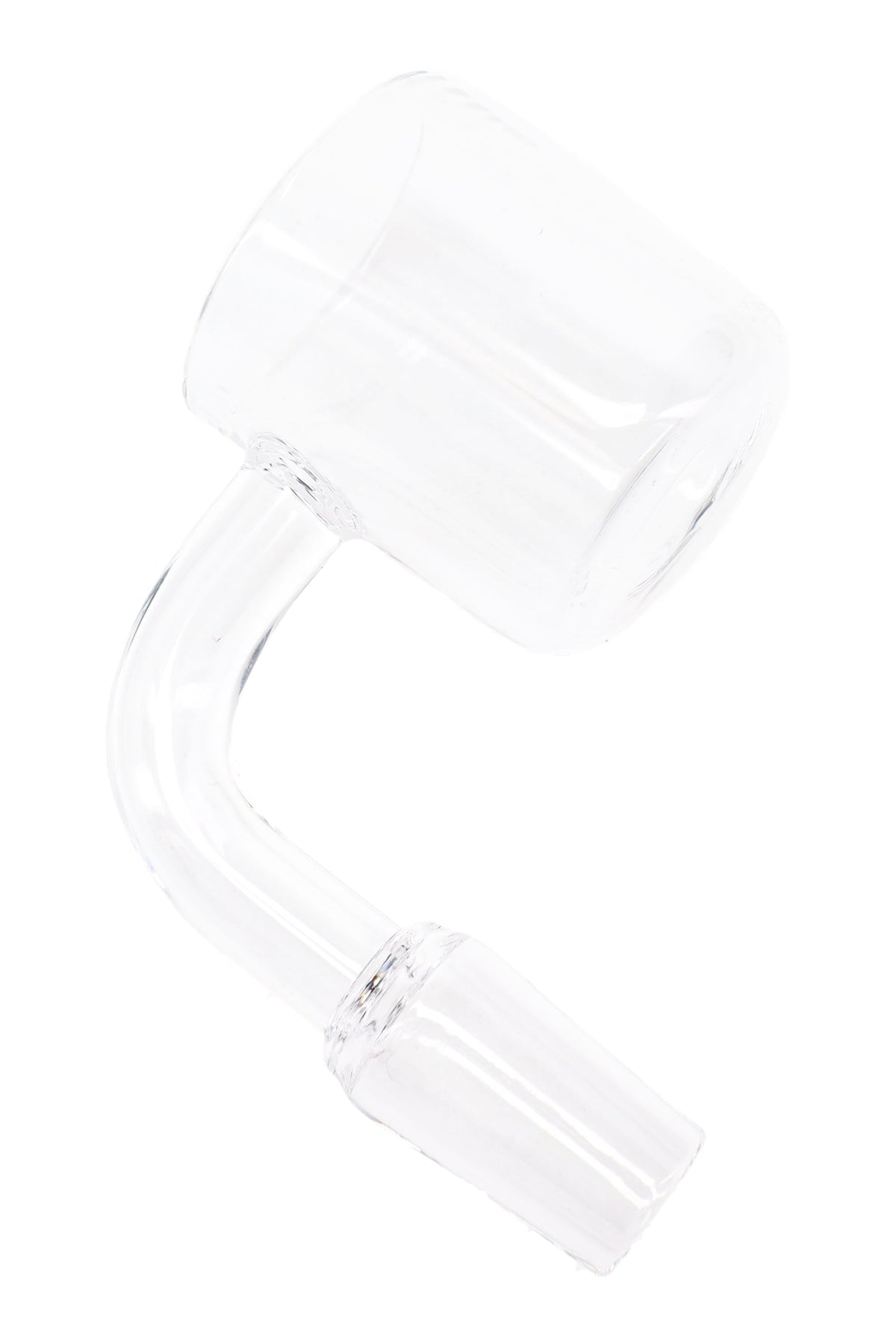 Quartz 90° Domeless Banger – 30 mm – 14.5 & 18.8 – Male/Female - Discreet Smoker