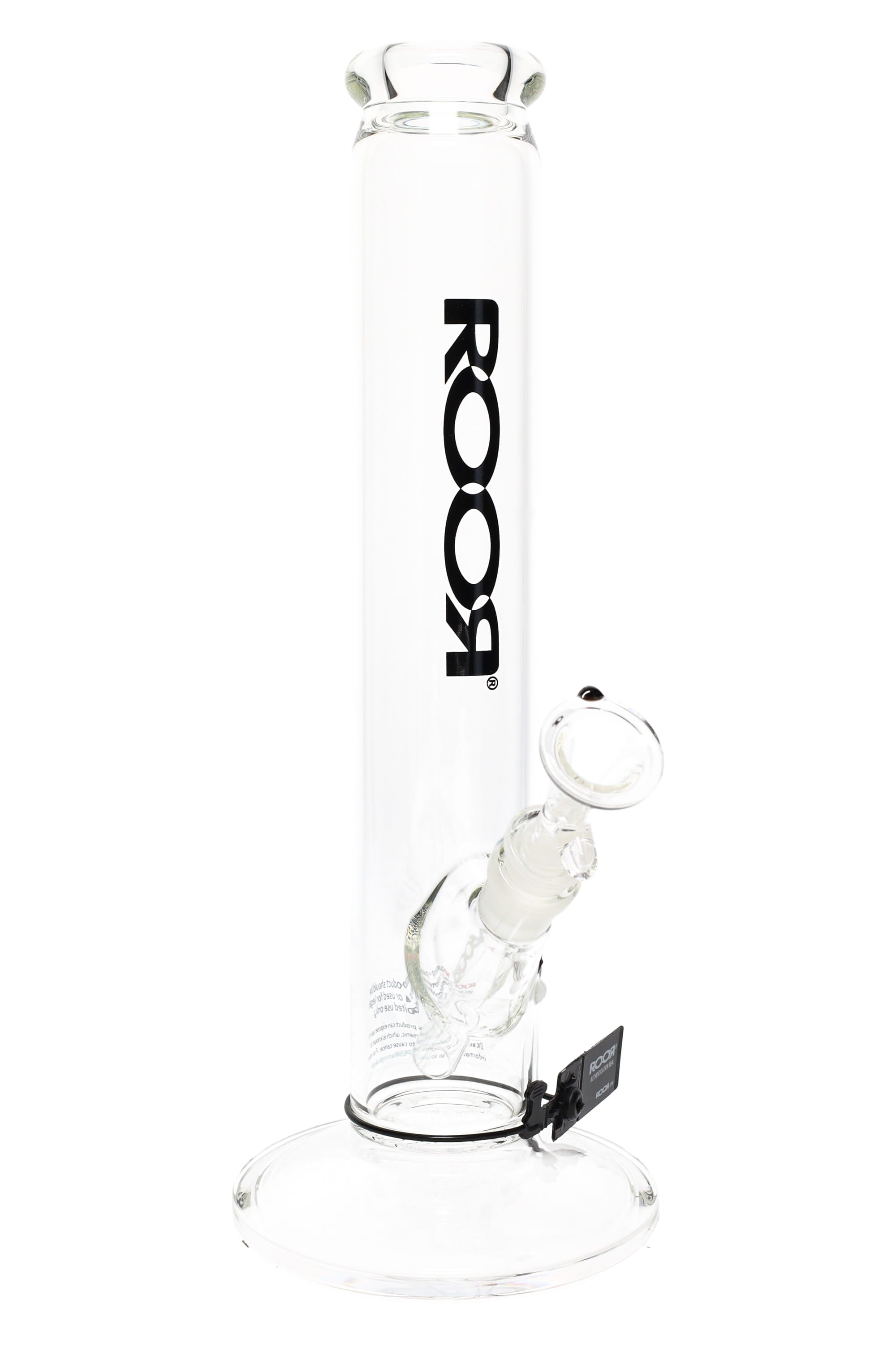 ROOR 14" Straight Shooter Zumo – Glass-on-Glass Heavyweight Tube - Discreet Smoker