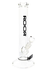 ROOR 14" Straight Shooter Zumo – Glass-on-Glass Heavyweight Tube - Discreet Smoker