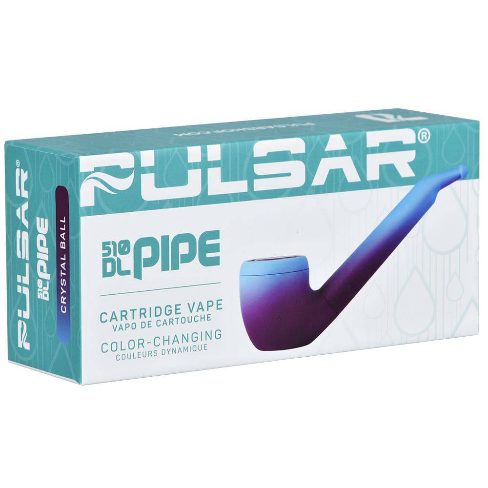 Pulsar 510 DL Pipe Variable Voltage Cartridge Vape Thermo Series | 650mAh - Discreet Smoker
