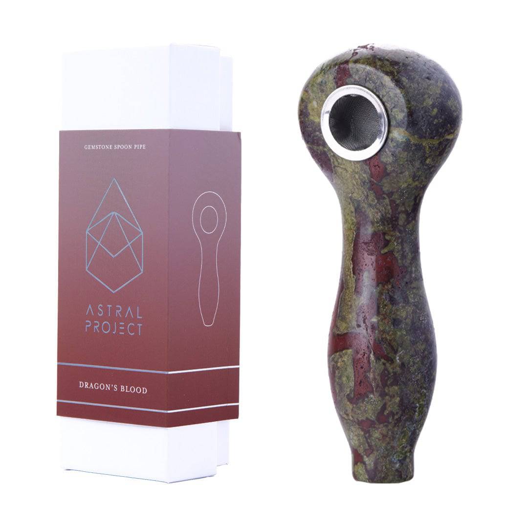 Astral Gemstone Spoon Pipes - Discreet Smoker