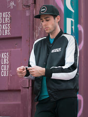 GRAV® Satin Bomber Jacket - Discreet Smoker