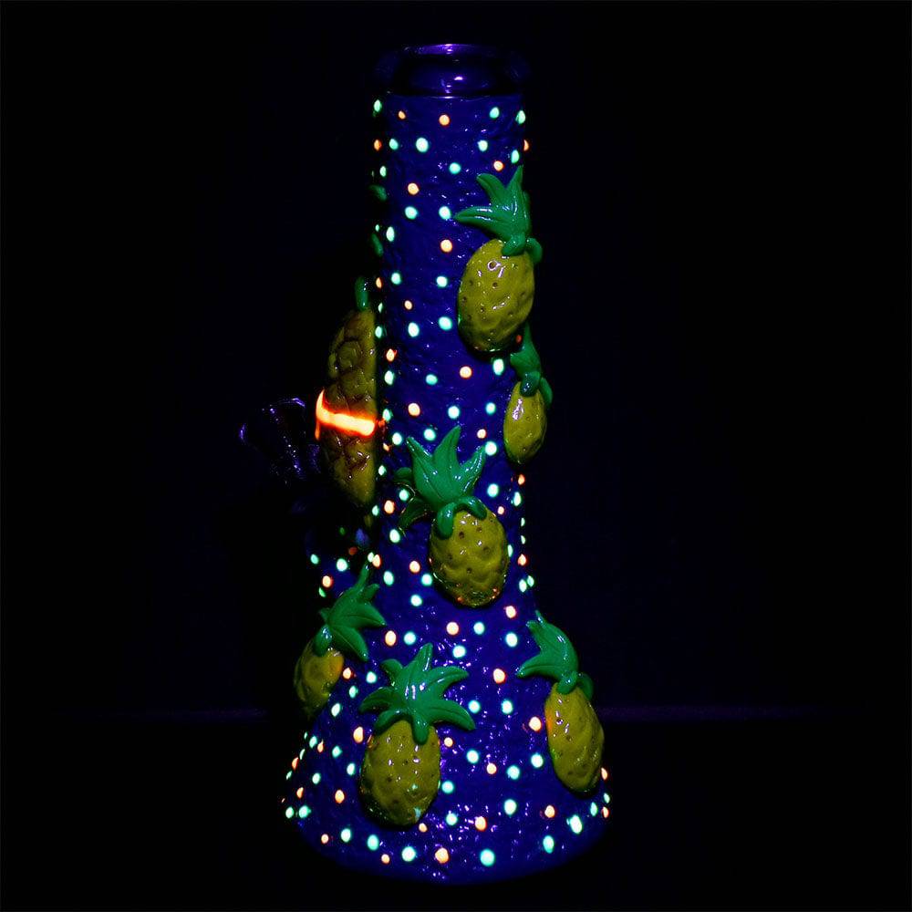 Pulsar Chill Pineapple Beaker Water Pipe - 10" / 14mm F - Discreet Smoker