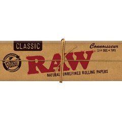 Raw Connoisseur Rolling Papers w/ Tips