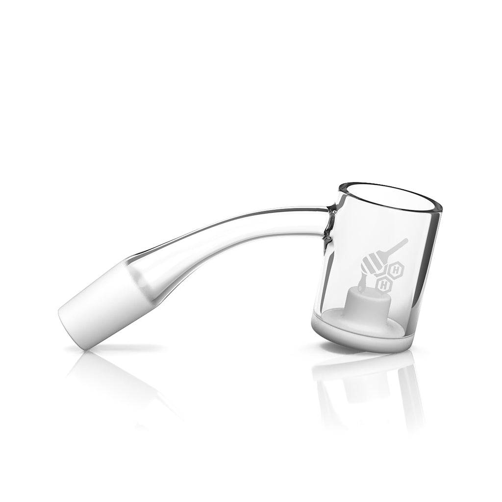 HONEY & MILK CORE REACTOR QUARTZ BANGER - 45° DEGREE | YL - Discreet Smoker