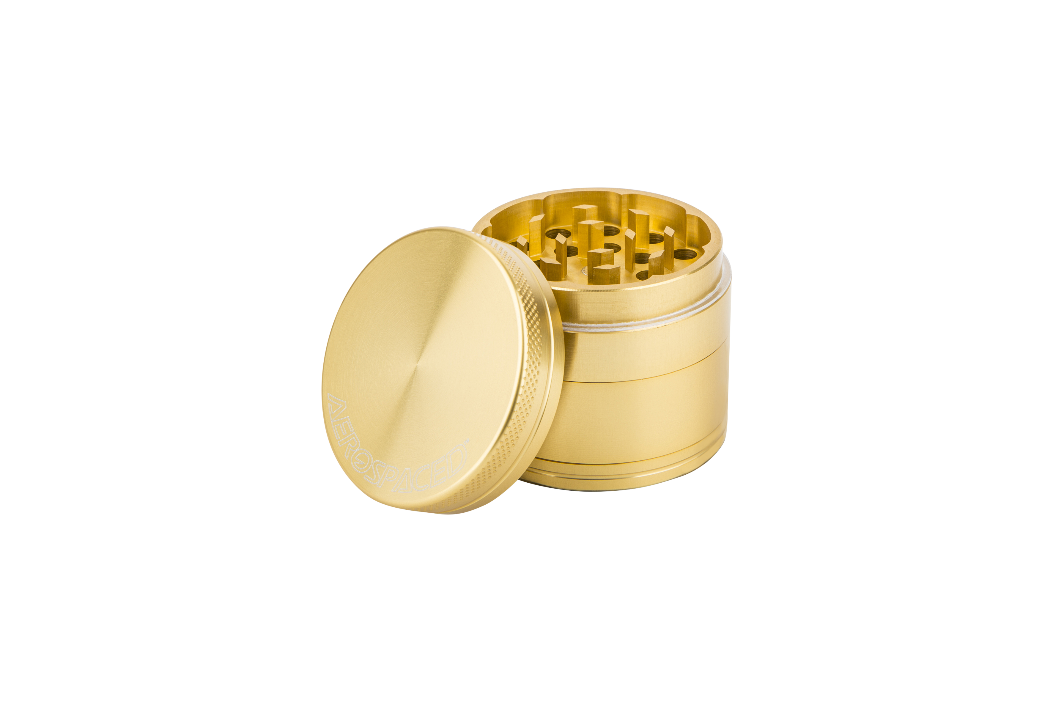 Aerospaced by Higher Standards - 4 Piece Grinder - 1.6" - Discreet Smoker