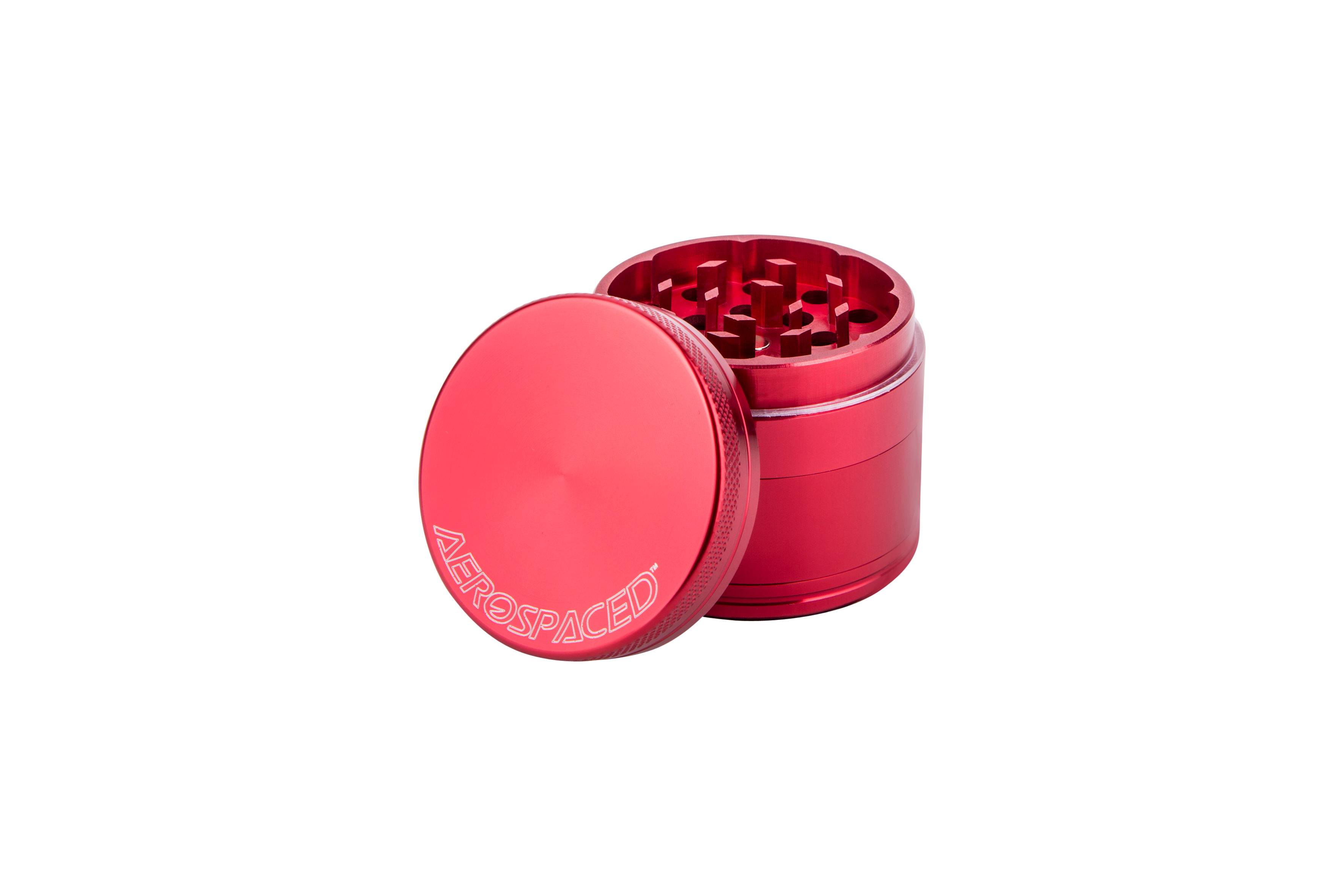 Aerospaced by Higher Standards - 4 Piece Grinder - 1.6" - Discreet Smoker