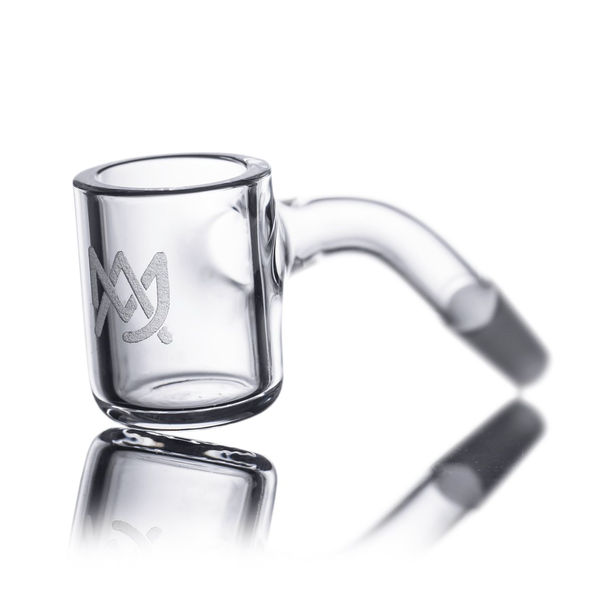 MJ Arsenal 45 Degree Full Weld Quartz Banger - Discreet Smoker