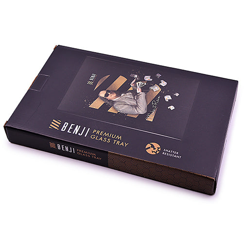 Benji - Shatter-Resistant Glass Tray Kit - Make it Rain - Discreet Smoker