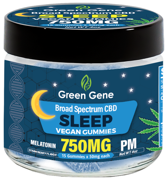 Green Genie Organic CBD Infused Mood Based Vegan Gummies - (625MG - 2500MG)