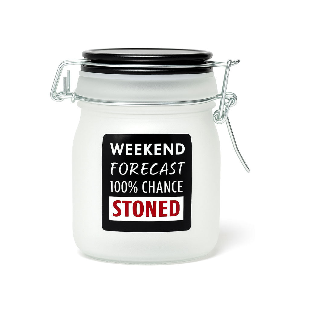 WEEKEND FORECAST STORAGE JAR - Discreet Smoker