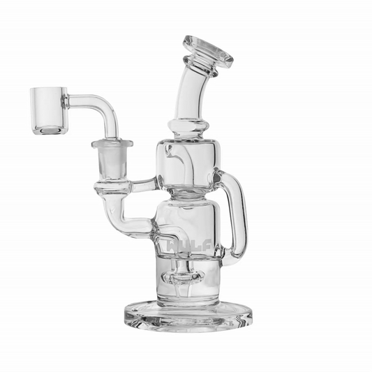 Wulf Mods Alpha 14mm Dab Rig with Quartz Banger - Discreet Smoker
