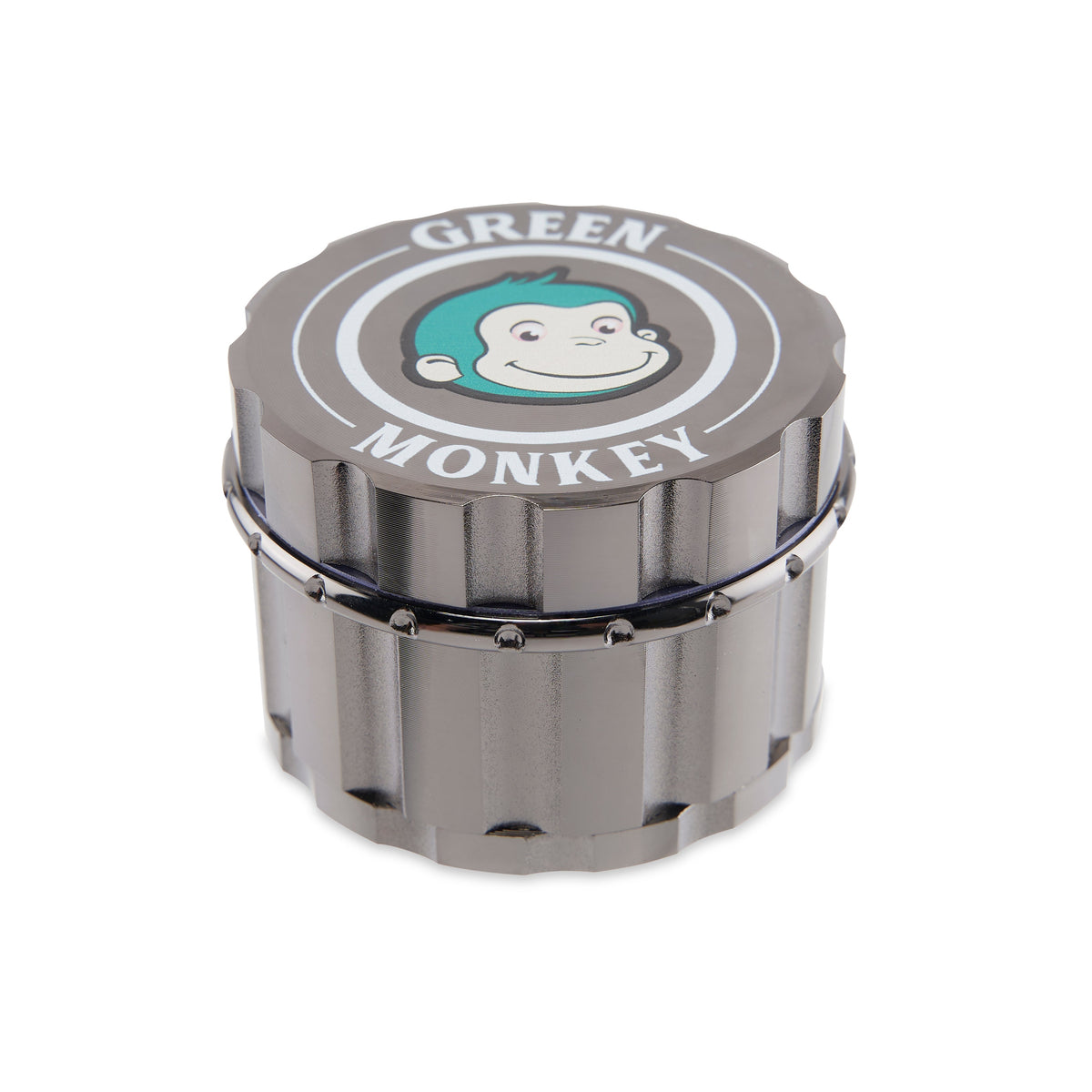 Green Monkey Grinder - Javan 4pc - 63mm - Discreet Smoker