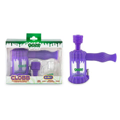 Ooze Clobb Silicone Water Pipe and Dab Straw - Discreet Smoker