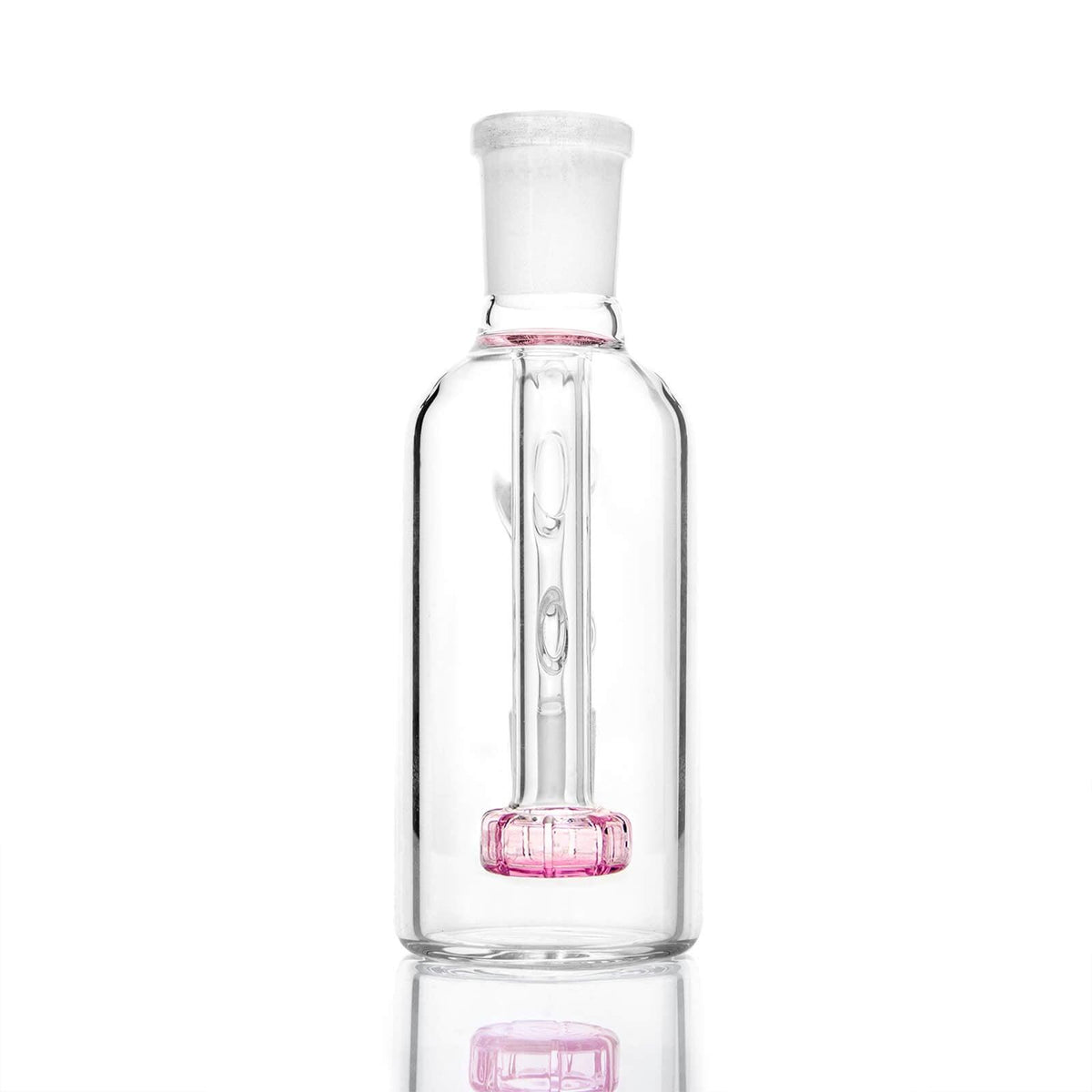 18mm 90 degree Ash Catcher Pink - Discreet Smoker