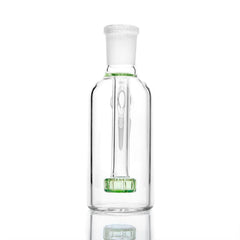 18mm Ash Catcher 45 Degree Green - Discreet Smoker