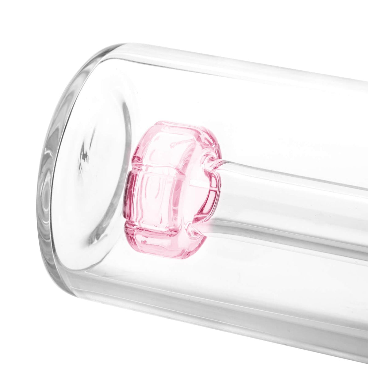 18mm 90 degree Ash Catcher Pink - Discreet Smoker