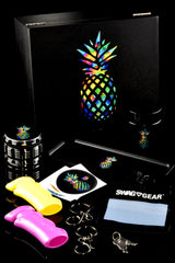 Large Locking Wooden Stash Box Set – Pineapple/Mandala/Tree - Discreet Smoker