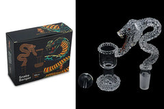 Space King Snake Banger - Handmade - Discreet Smoker