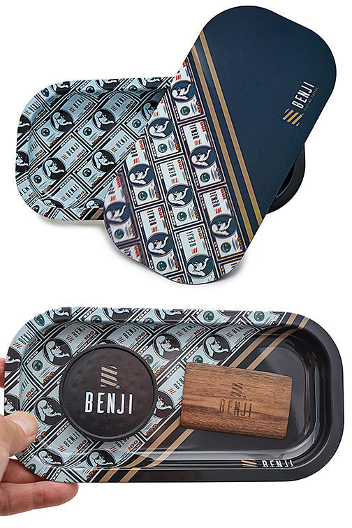 Benji 3D Holographic Slim Tray Kit (3 Designs) - Discreet Smoker