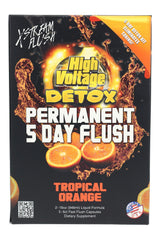 High Voltage Permanent 5 Day Flush – 2×16 oz + Capsules – Choose Flavor