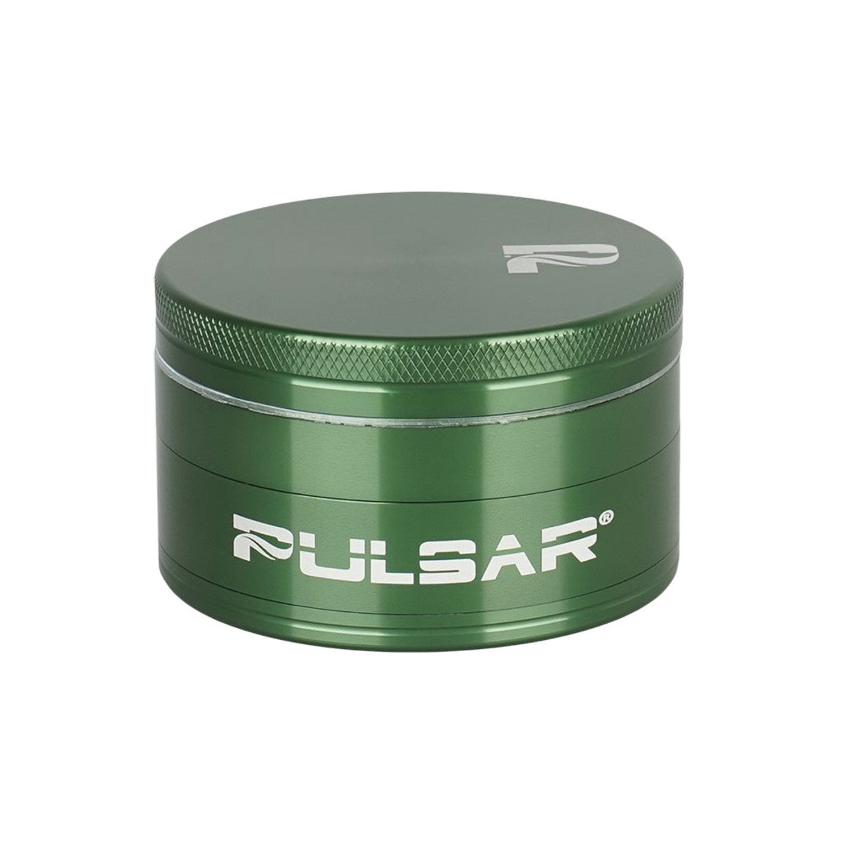 Pulsar Solid Top Aluminum Grinder-GR760- 4pc / 2.5" - Discreet Smoker