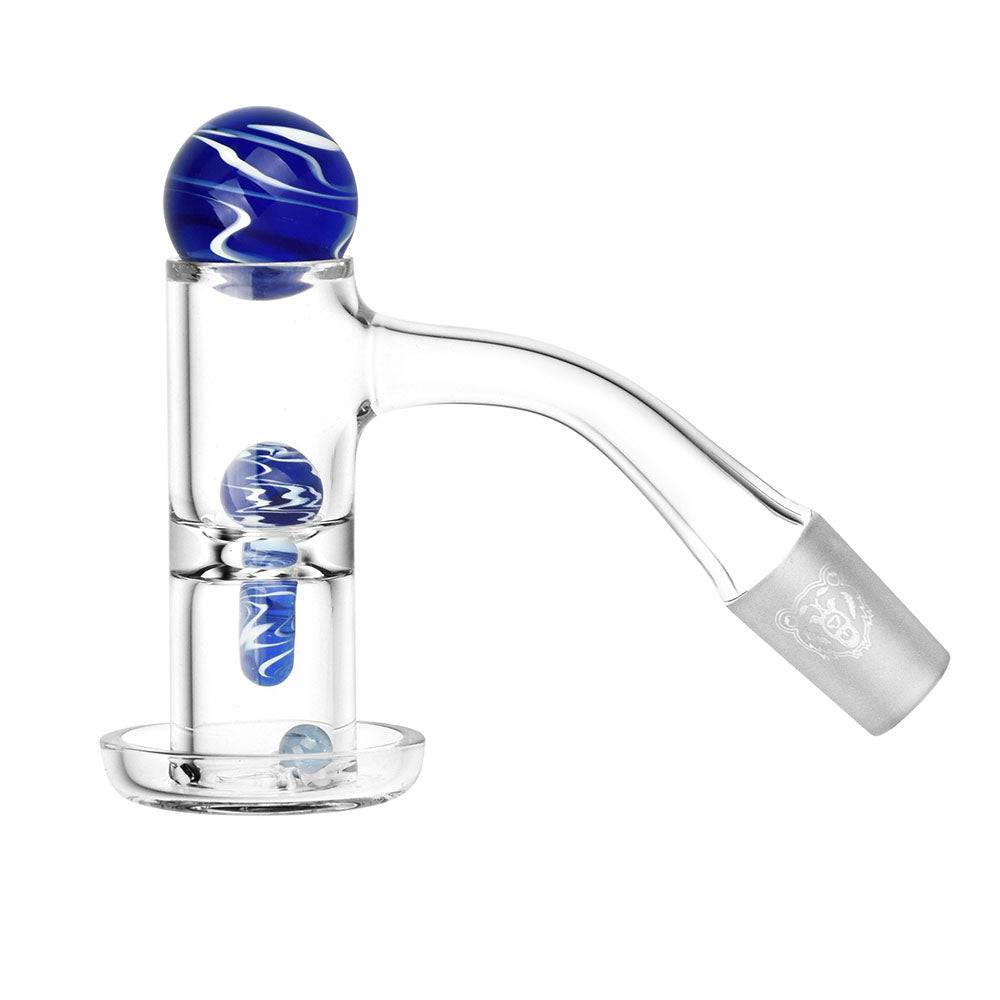 Bear Quartz Bear Slurper Banger & Marble Set | 14mm M - Discreet Smoker
