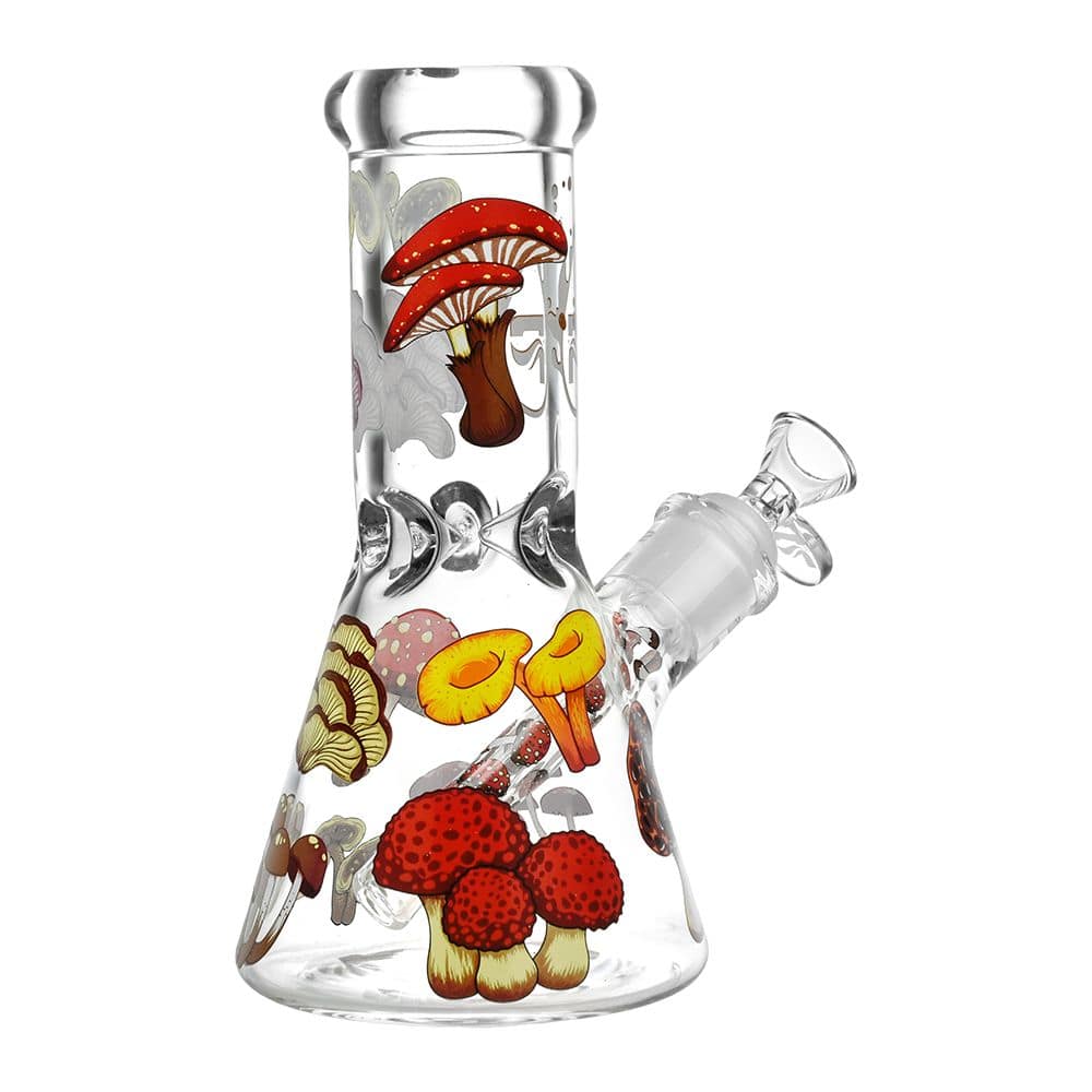 Pulsar Eat Me Design Series Glass Beaker Water Pipe - 7.75" / 14mm F - Discreet Smoker