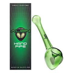 Hemper Alien Glass Hand Pipe - 5.5" - Discreet Smoker