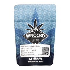 WNC CBD High THCA Indoor Hydro Flower | 3.5g - Discreet Smoker
