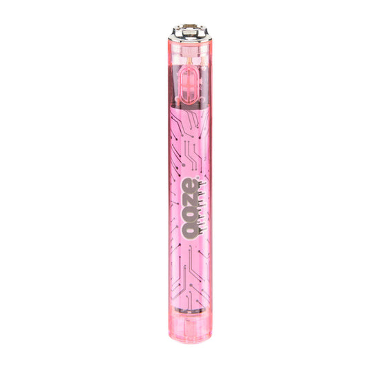 Ooze Slim Clear Series 510 Vape Battery - 400mAh - Discreet Smoker