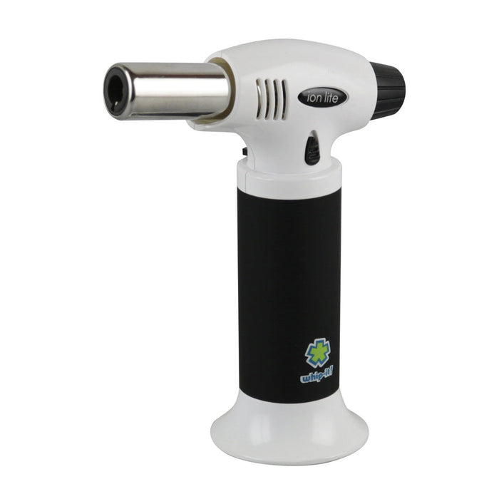 whip-it! Ion Lite Torch Lighter, Whip It White Black