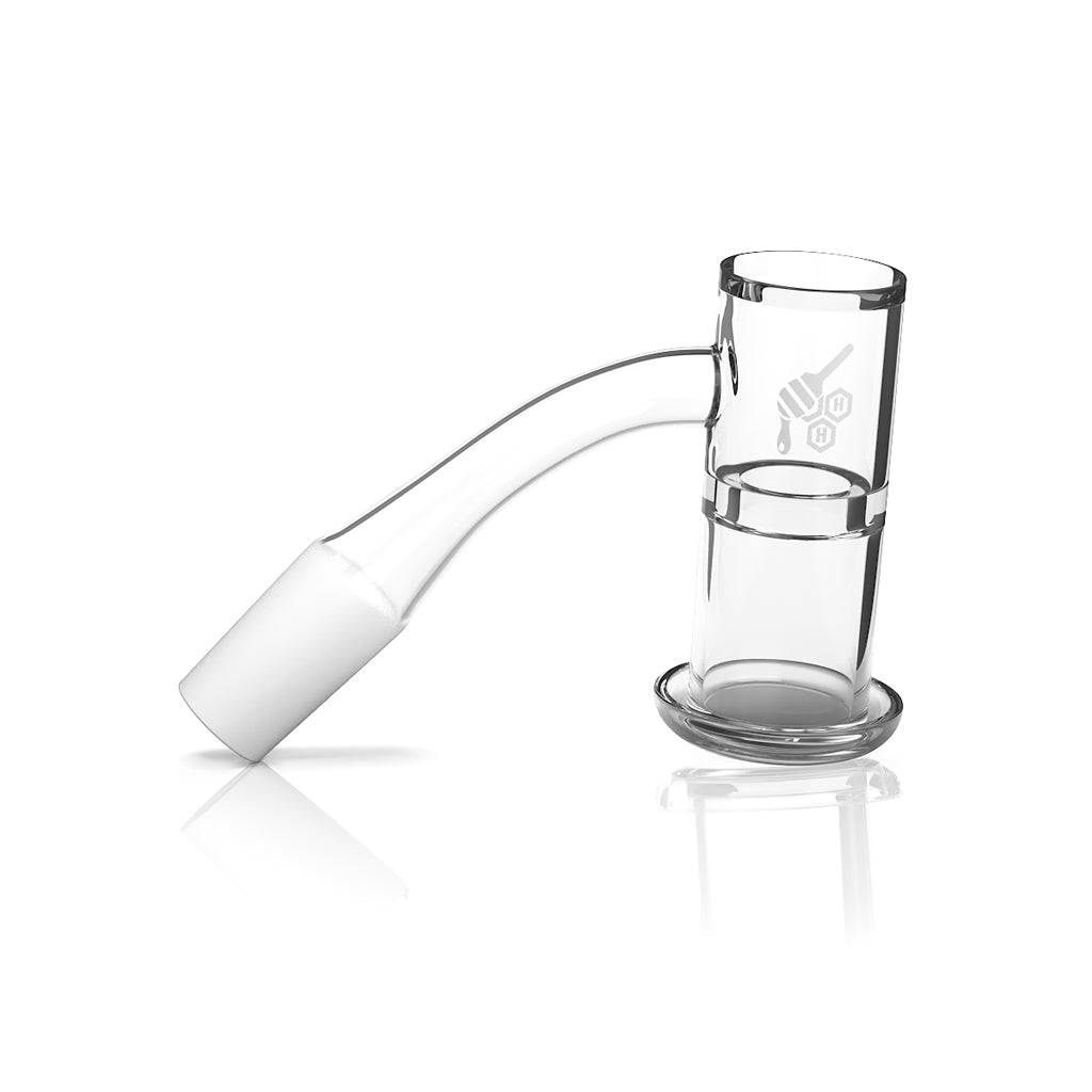 HONEYSUCKLE XL QUARTZ BANGER - 45° DEGREE | YL - Discreet Smoker