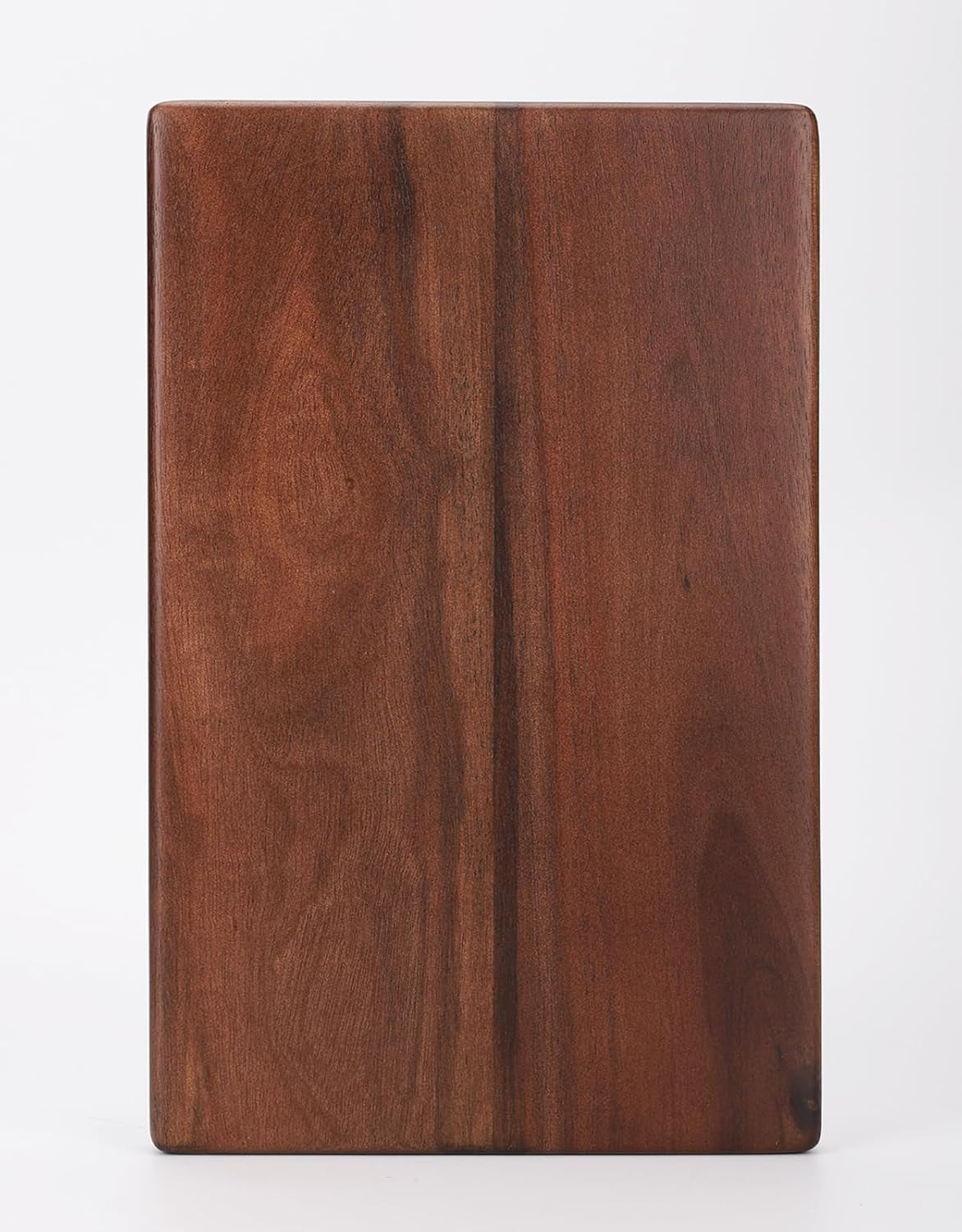 Black Walnut Rolling Tray 11"X7" Tray Rolling Tray Set with Cleaning Brush and Scoop Card - Accessories for Rolling Papers, Grinders - Tray with Smooth Rounded Edges